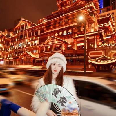 汉服模特