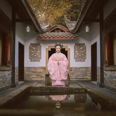 汉服模特