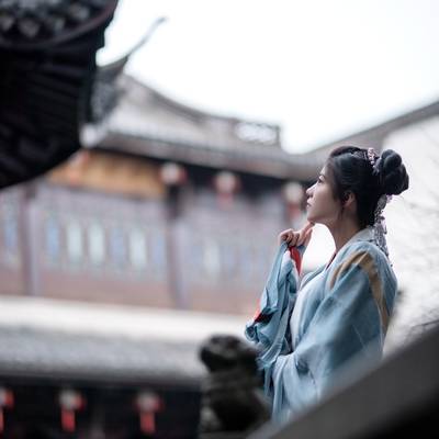 森系模特