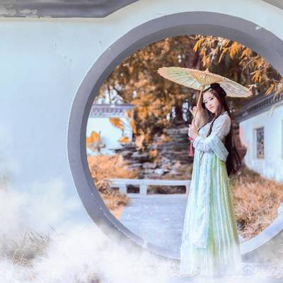 汉服模特
