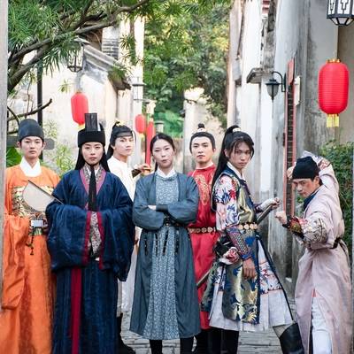 汉服模特