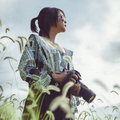 森系模特
