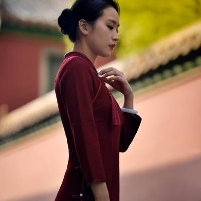 旗袍模特