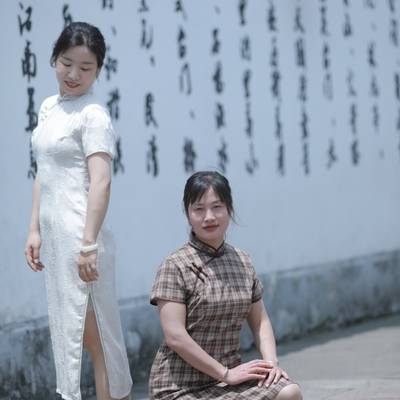 旗袍模特