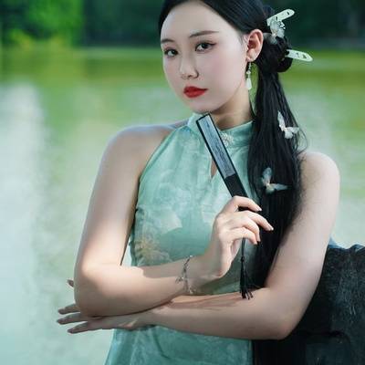 旗袍模特