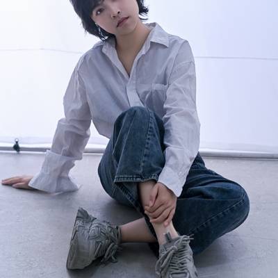 黑白模特