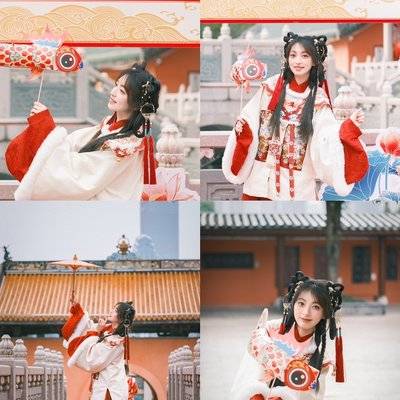 汉服模特