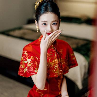 旗袍模特