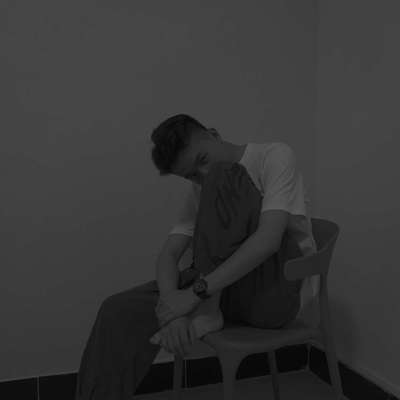 黑白模特