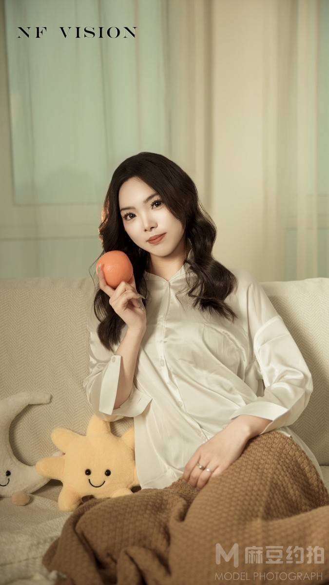 黑白模特
