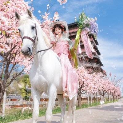 汉服模特
