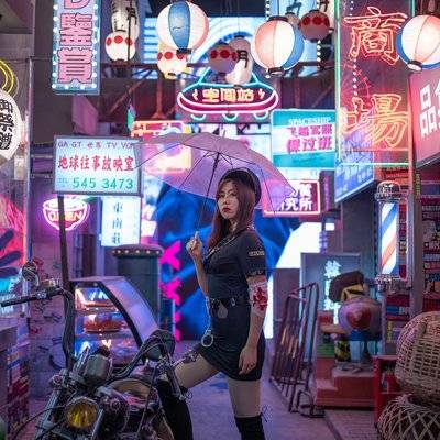 时尚模特