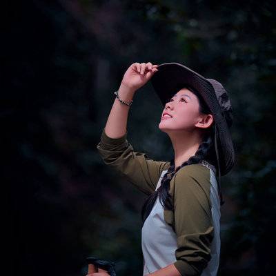森系模特