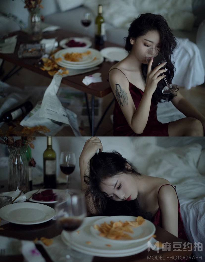 情绪模特