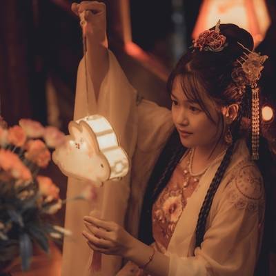 汉服模特