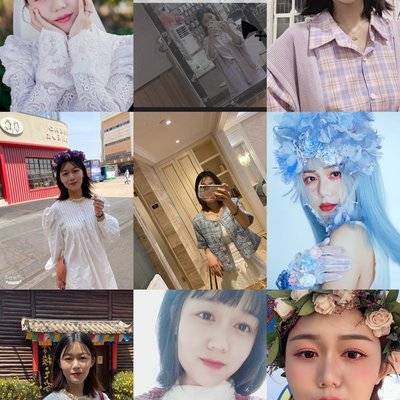 森系模特