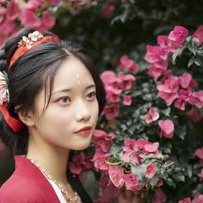 汉服模特