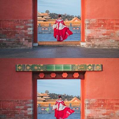 汉服模特