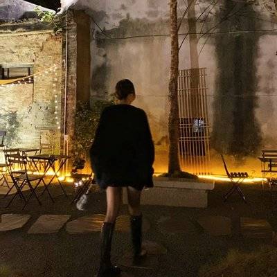 黑白模特