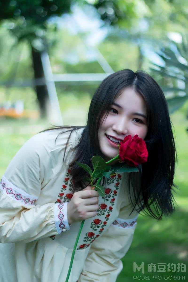 森系模特