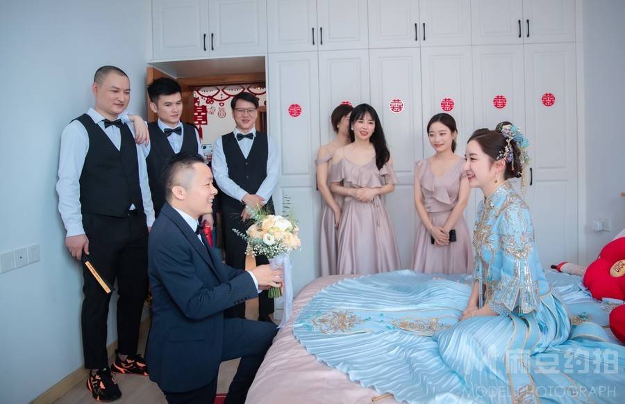 婚礼模特