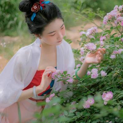 汉服模特