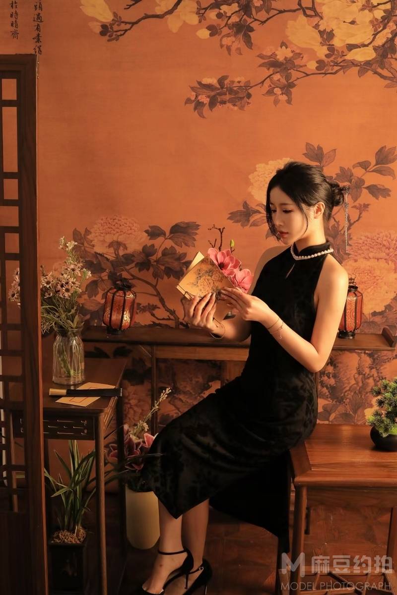 旗袍模特