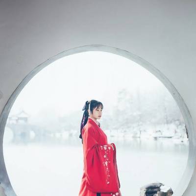 汉服模特