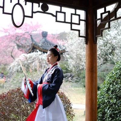 汉服模特