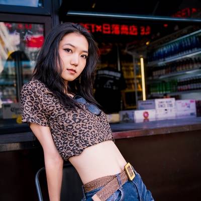 森系模特