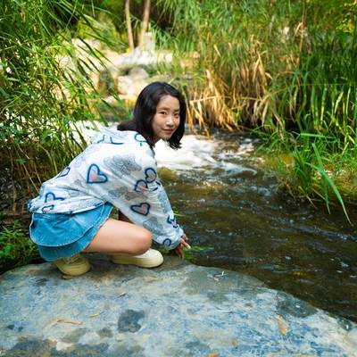 森系模特