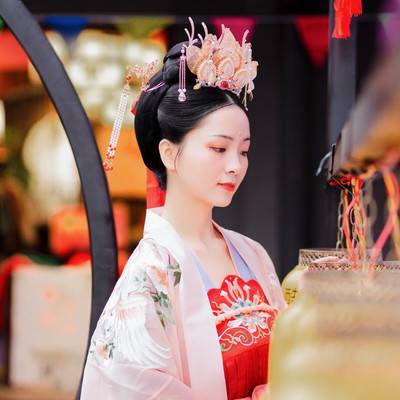 汉服模特