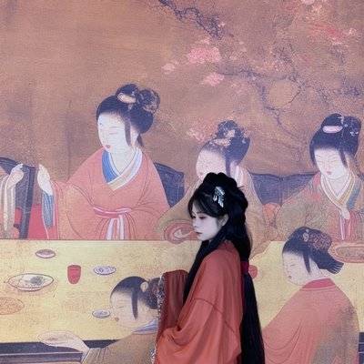 汉服模特