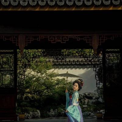 汉服模特