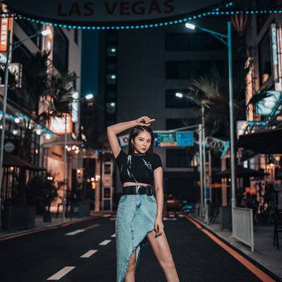 暗黑模特