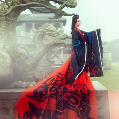 汉服模特