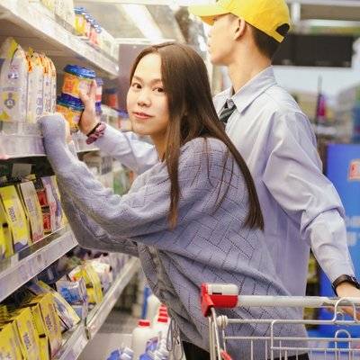 情侣模特
