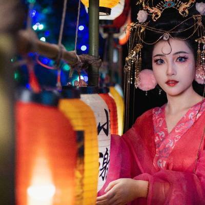 汉服模特