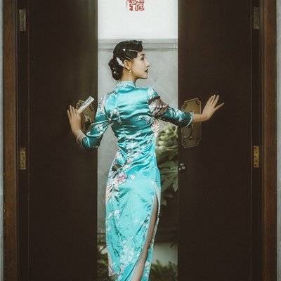 旗袍模特