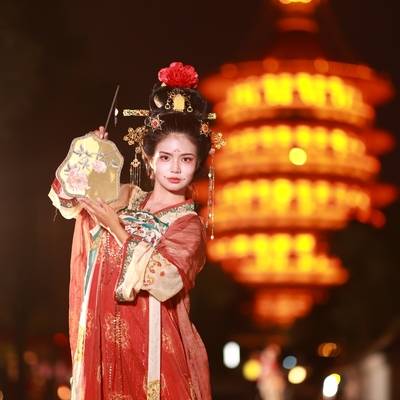 汉服模特