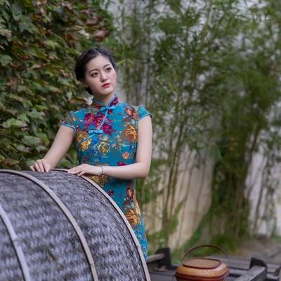 旗袍模特