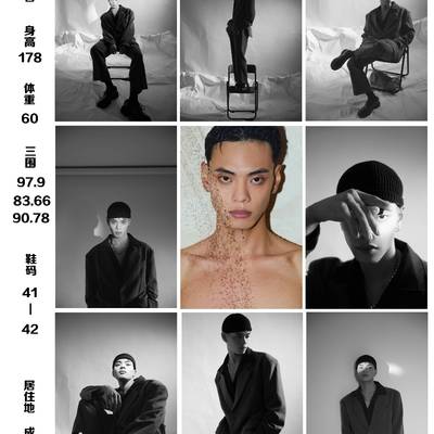 韩系模特