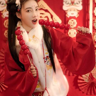 汉服模特