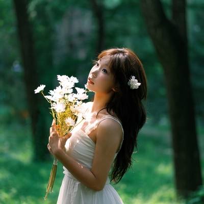 森系模特