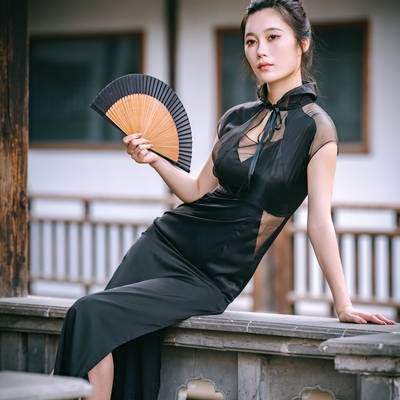 旗袍模特