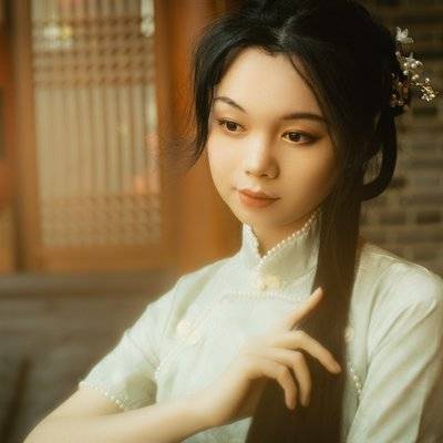 旗袍模特