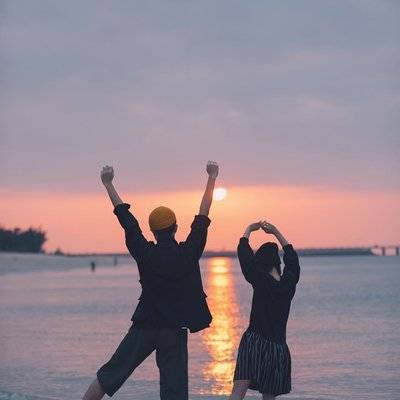 情侣模特