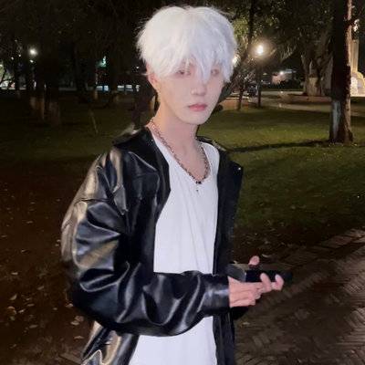 黑白模特