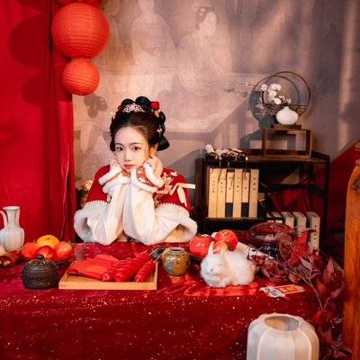 汉服模特