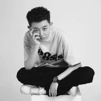 黑白模特